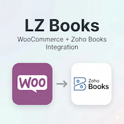 LZ Books - WooCommerce Extension for Zoho Books icon — #4 highest rated app on Zoho Marketplace
