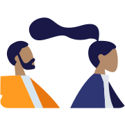 Humaaans illustrations for Zoho Show icon